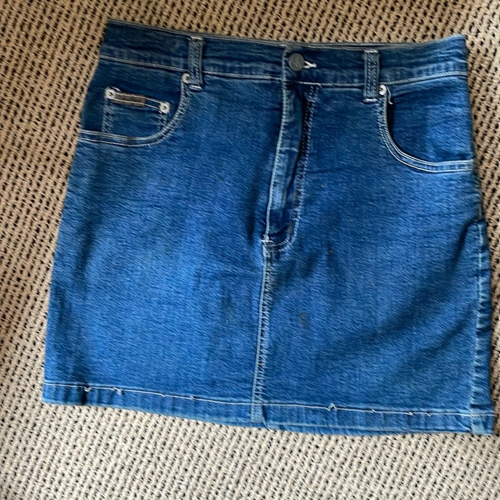 Denim skirt